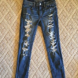 Distressed Jeggings